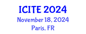 International Conference on Information Technology and Engineering (ICITE) November 18, 2024 - Paris, France
