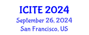 International Conference on Information Technology and Engineering (ICITE) September 26, 2024 - San Francisco, United States