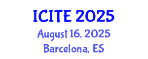 International Conference on Information Technology and Engineering (ICITE) August 16, 2025 - Barcelona, Spain