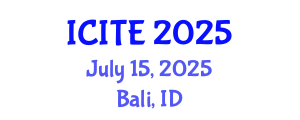 International Conference on Information Technology and Engineering (ICITE) July 15, 2025 - Bali, Indonesia
