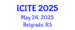 International Conference on Information Technology and Engineering (ICITE) May 24, 2025 - Belgrade, Serbia