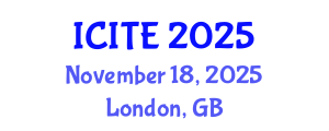International Conference on Information Technology and Engineering (ICITE) November 18, 2025 - London, United Kingdom