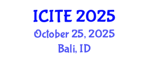 International Conference on Information Technology and Engineering (ICITE) October 25, 2025 - Bali, Indonesia
