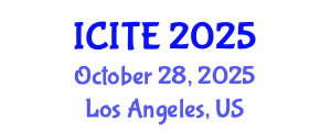 International Conference on Information Technology and Engineering (ICITE) October 28, 2025 - Los Angeles, United States
