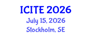 International Conference on Information Technology and Engineering (ICITE) July 15, 2026 - Stockholm, Sweden