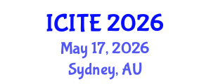 International Conference on Information Technology and Engineering (ICITE) May 17, 2026 - Sydney, Australia