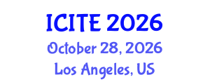 International Conference on Information Technology and Engineering (ICITE) October 28, 2026 - Los Angeles, United States