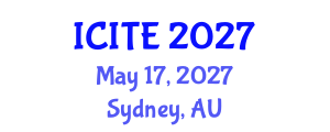International Conference on Information Technology and Engineering (ICITE) May 17, 2027 - Sydney, Australia International Conference on Information Technology and Engineering (ICITE) May 17, 2027 - Sydney, Australia