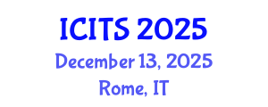 International Conference on Information Technology and Society (ICITS) December 13, 2025 - Rome, Italy