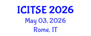 International Conference on Information Technology and Software Engineering (ICITSE) May 03, 2026 - Rome, Italy