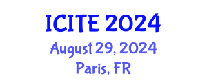 International Conference on Information Technology in Education (ICITE) August 29, 2024 - Paris, France