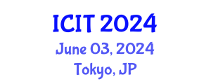 International Conference on Information Theory (ICIT) June 03, 2024 - Tokyo, Japan