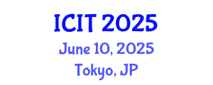 International Conference on Information Theory (ICIT) June 10, 2025 - Tokyo, Japan