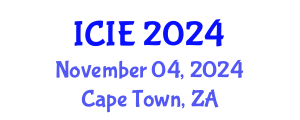 International Conference on Innovation and Entrepreneurship (ICIE) November 04, 2024 - Cape Town, South Africa
