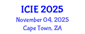International Conference on Innovation and Entrepreneurship (ICIE) November 04, 2025 - Cape Town, South Africa
