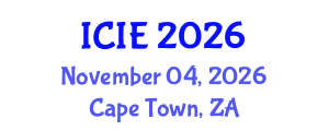 International Conference on Innovation and Entrepreneurship (ICIE) November 04, 2026 - Cape Town, South Africa