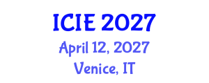 International Conference on Innovation and Entrepreneurship (ICIE) April 12, 2027 - Venice, Italy International Conference on Innovation and Entrepreneurship (ICIE) April 12, 2027 - Venice, Italy