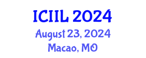 International Conference on Innovation and Industrial Logistics (ICIIL) August 23, 2024 - Macao, Macao