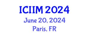 International Conference on Innovation and Information Management (ICIIM) June 20, 2024 - Paris, France