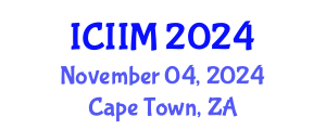 International Conference on Innovation and Information Management (ICIIM) November 04, 2024 - Cape Town, South Africa