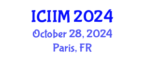 International Conference on Innovation and Information Management (ICIIM) October 28, 2024 - Paris, France