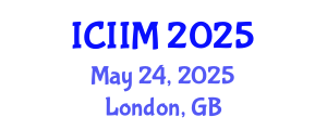 International Conference on Innovation and Information Management (ICIIM) May 24, 2025 - London, United Kingdom