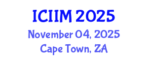 International Conference on Innovation and Information Management (ICIIM) November 04, 2025 - Cape Town, South Africa