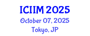 International Conference on Innovation and Information Management (ICIIM) October 07, 2025 - Tokyo, Japan