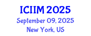 International Conference on Innovation and Information Management (ICIIM) September 09, 2025 - New York, United States