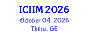 International Conference on Innovation and Information Management (ICIIM) October 04, 2026 - Tbilisi, Georgia