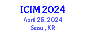 International Conference on Innovation and Marketing (ICIM) April 25, 2024 - Seoul, Republic of Korea