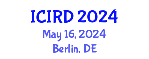 International Conference on Innovation and Regional Development (ICIRD) May 16, 2024 - Berlin, Germany