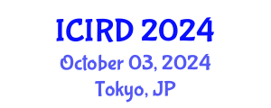 International Conference on Innovation and Regional Development (ICIRD) October 03, 2024 - Tokyo, Japan