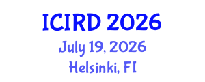 International Conference on Innovation and Regional Development (ICIRD) July 19, 2026 - Helsinki, Finland