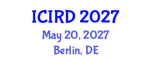 International Conference on Innovation and Regional Development (ICIRD) May 20, 2027 - Berlin, Germany International Conference on Innovation and Regional Development (ICIRD) May 20, 2027 - Berlin, Germany