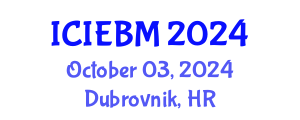 International Conference on Innovation, Entrepreneurship and Business Management (ICIEBM) October 03, 2024 - Dubrovnik, Croatia