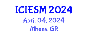 International Conference on Innovation, Entrepreneurship and Strategic Management (ICIESM) April 04, 2024 - Athens, Greece