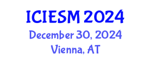 International Conference on Innovation, Entrepreneurship and Strategic Management (ICIESM) December 30, 2024 - Vienna, Austria