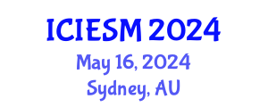 International Conference on Innovation, Entrepreneurship and Strategic Management (ICIESM) May 16, 2024 - Sydney, Australia