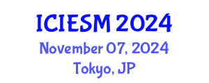 International Conference on Innovation, Entrepreneurship and Strategic Management (ICIESM) November 07, 2024 - Tokyo, Japan