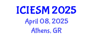International Conference on Innovation, Entrepreneurship and Strategic Management (ICIESM) April 08, 2025 - Athens, Greece