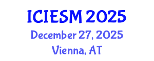 International Conference on Innovation, Entrepreneurship and Strategic Management (ICIESM) December 27, 2025 - Vienna, Austria