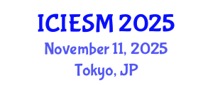 International Conference on Innovation, Entrepreneurship and Strategic Management (ICIESM) November 11, 2025 - Tokyo, Japan