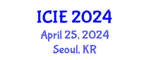 International Conference on Innovation in Education (ICIE) April 25, 2024 - Seoul, Republic of Korea