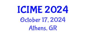 International Conference on Innovation, Management and Economics (ICIME) October 17, 2024 - Athens, Greece