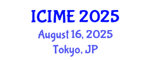 International Conference on Innovation, Management and Economics (ICIME) August 16, 2025 - Tokyo, Japan