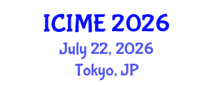 International Conference on Innovation, Management and Economics (ICIME) July 22, 2026 - Tokyo, Japan