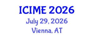 International Conference on Innovation, Management and Economics (ICIME) July 29, 2026 - Vienna, Austria