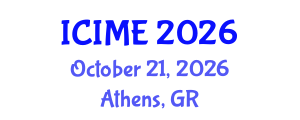 International Conference on Innovation, Management and Economics (ICIME) October 21, 2026 - Athens, Greece