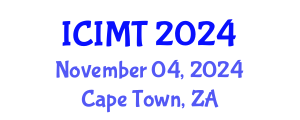 International Conference on Innovation, Management and Technology (ICIMT) November 04, 2024 - Cape Town, South Africa